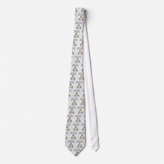 Corbata chiste de la matemáticas (Anverso)