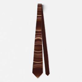 Corbata Chocolate marrón de fusión