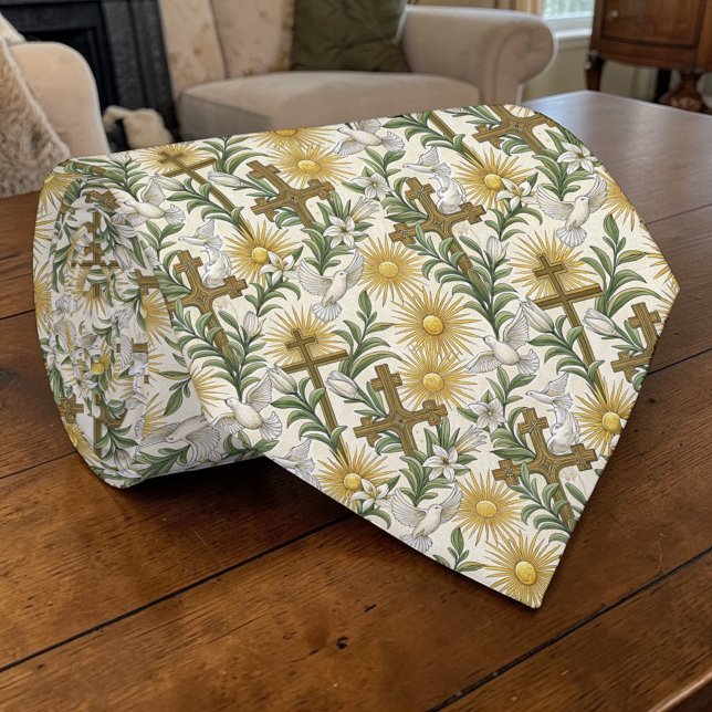 Corbata Christian Crosses Custom Necktie (Subido por el creador)