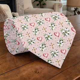 Corbata Christian Crosses Custom Necktie