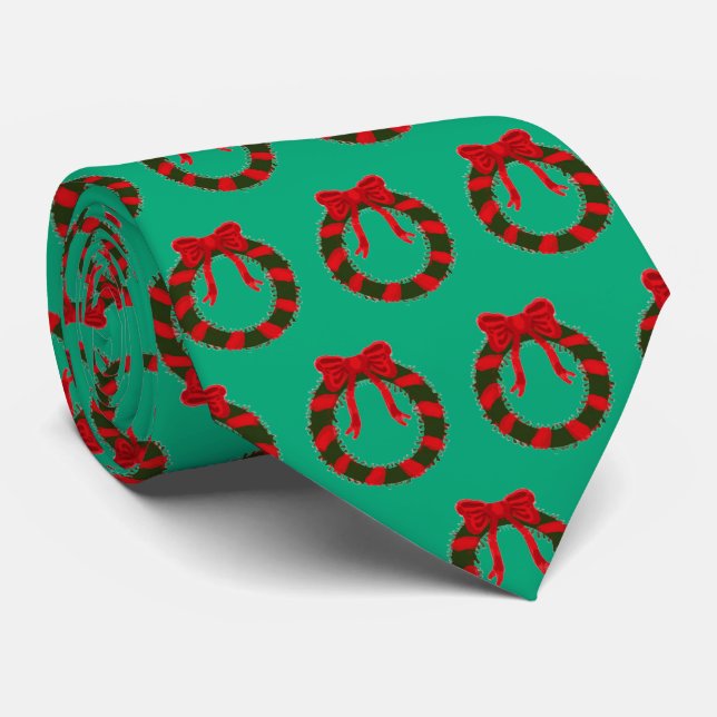 Corbata christmas crowns (Enrollado)