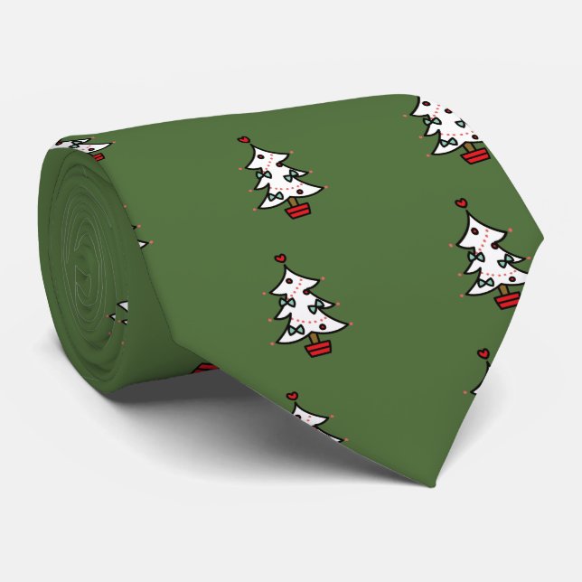 Corbata Christmas tree (Enrollado)