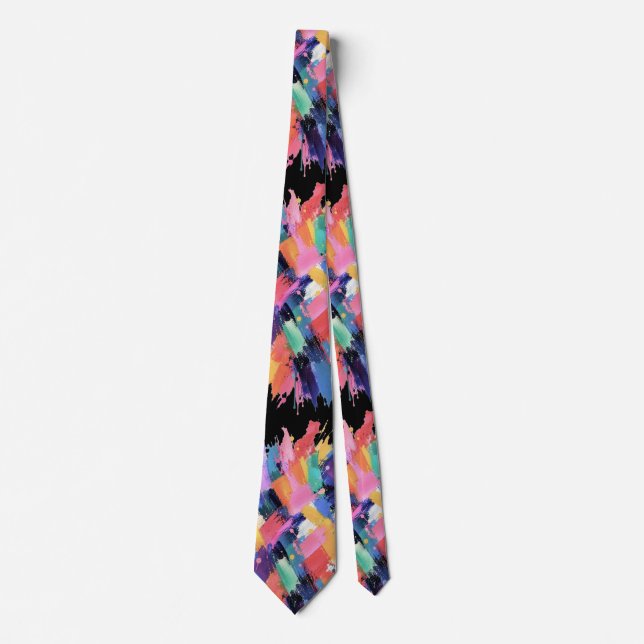 Corbata Chromatic Collision (Anverso)