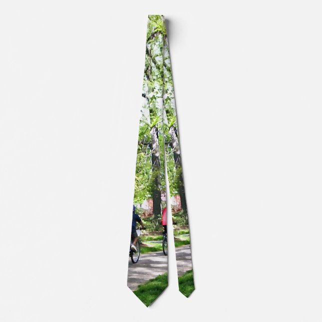 Corbata Ciclismo en primavera (Anverso)