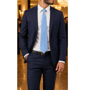Corbata Cielo Brisa Texturizado