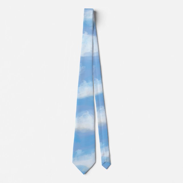 Corbata Cielos Azules (Anverso)