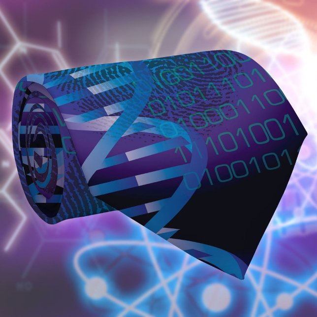 Corbata Ciencia médica de huellas digitales de ADN (DNA Fingerprint Medical Science Neck Tie)