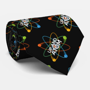 Corbata Ciencia UP AND ATOM