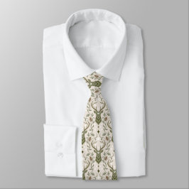 Corbata Ciervo Tribal Boho, Soñando con Ciervos
