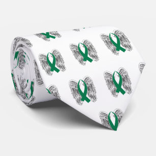 Corbata Cinta de Conciencia Alada (Verde)