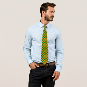 Corbata Cinta de enamoramiento verde esmeralda por Kenneth