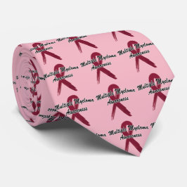 Corbata Cinta de esperanza para la sensibilización sobre e