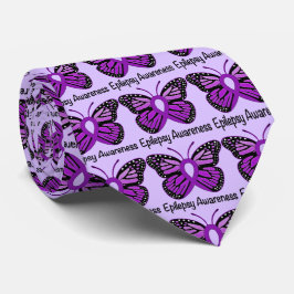 Corbata Cinta de la conciencia de la mariposa de la