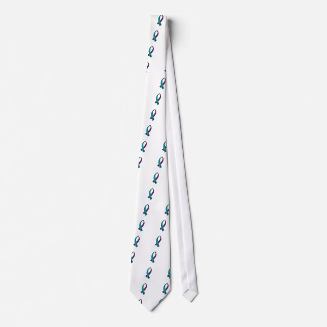 Corbata Cinta de la conciencia del suicidio (Anverso)