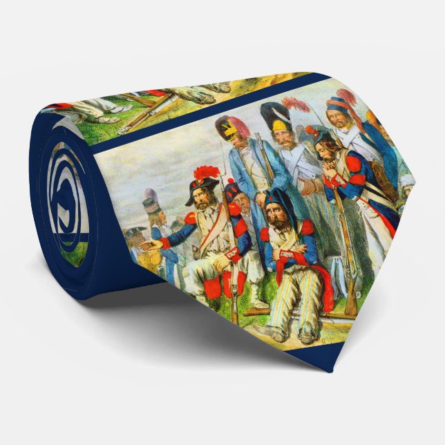 Corbata circa 1796 Napoleon’s soldiers  (Enrollado)