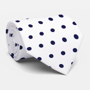 Corbata Círculos de patrón geométrico de puntos de polka b