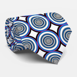 Corbata Círculos hipnóticos