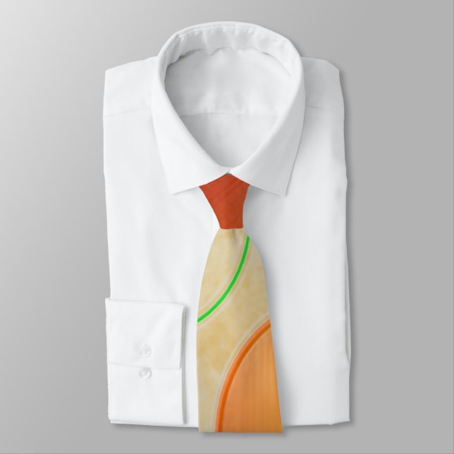 Corbata Círculos y Anillos (Atado)