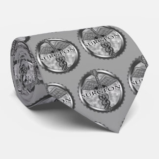 Corbata Cirujano de plata