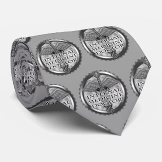 Corbata Cirujano de plata