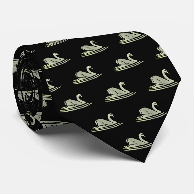 Corbata cisne dorada (Enrollado)
