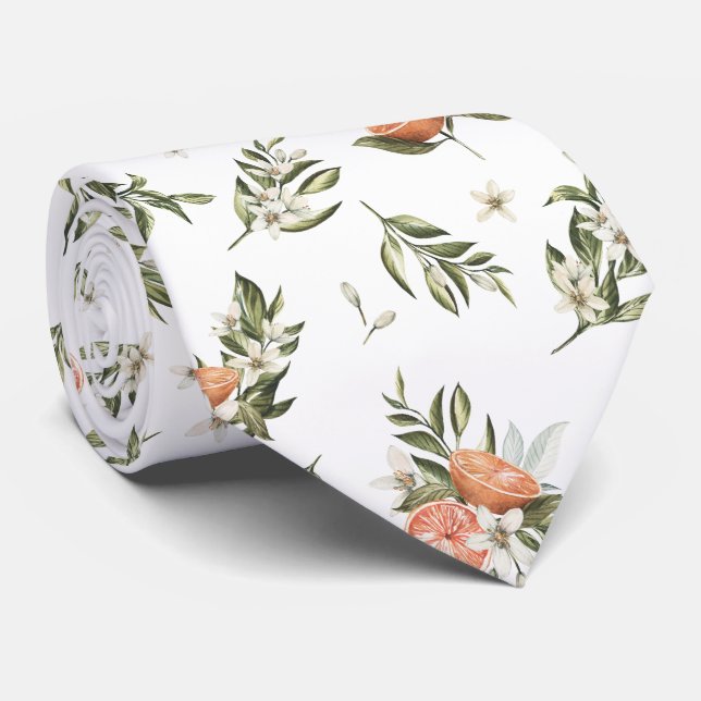 Corbata Citrus Orchard| Tangerina Botánica (Enrollado)