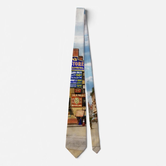 Corbata Ciudad - Buffalo NY - Señales de los Tiempos 1900 (Anverso)