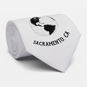 Corbata Ciudad Estado Código Postal Mapa Mundial