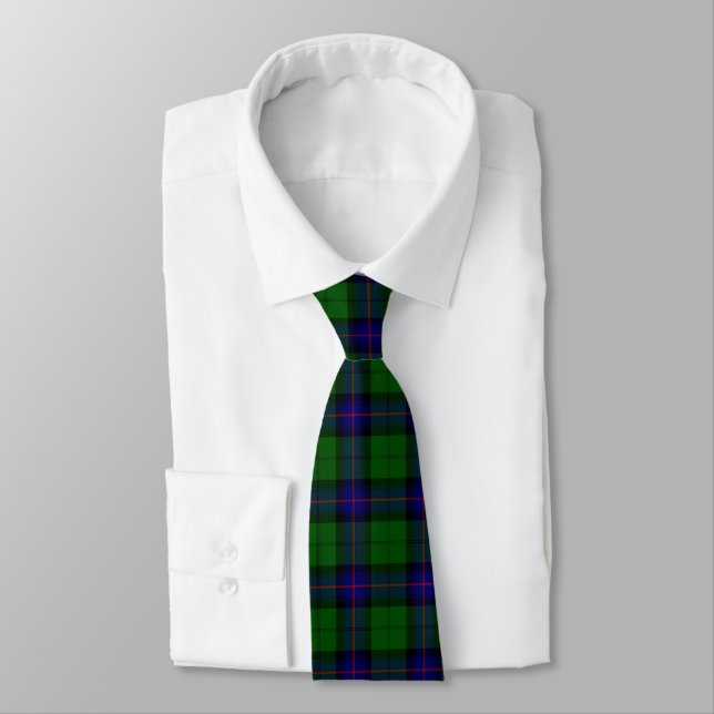 Corbata Clan Armstrong Tartan Plaid (Atado)