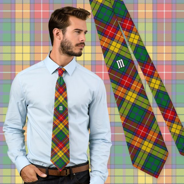 Corbata Clan Buchanan Tartan (Subido por el creador)