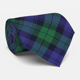 Corbata Clan Campbell Black Watch Scottish Tartán