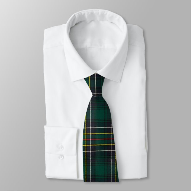 Corbata Clan Cockburn Tartan Plaid (Atado)