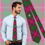 Corbata Clan Crawford Tartan Neck Tie<br><div class="desc">Tartán tradicional del Clan Crawford con colores modernos. Monograma personalizado.</div>