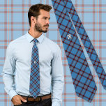 Corbata Clan Elliot Ancient Tartan Neck Tie<br><div class="desc">Clan Elliot tradicional tartán con colores antiguos. Patrón sin foco. Monograma personalizado.</div>