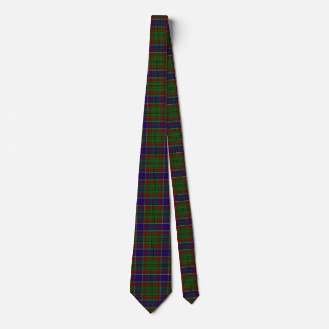 Corbata Clan escocés Adams Tartan Plaid (Anverso)