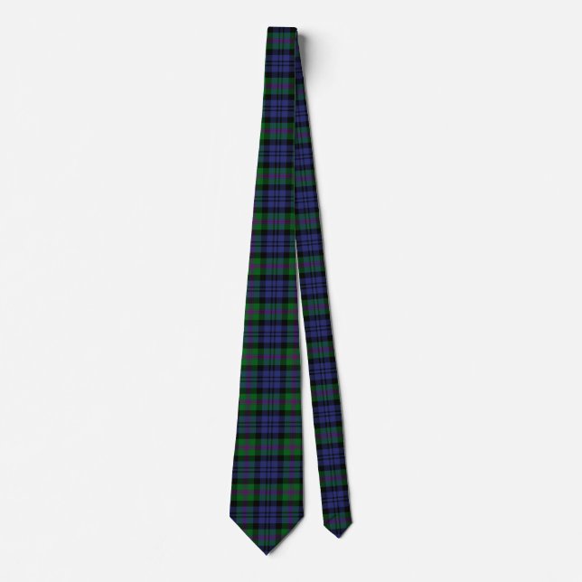 Corbata Clan escocés Baird Tartán Plaid (Anverso)