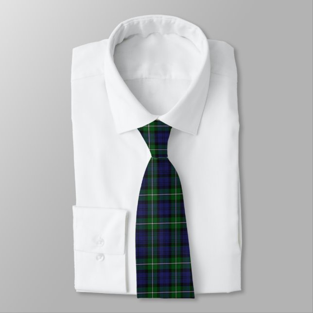 Corbata Clan escocés Forbes Tartan Plaid (Atado)
