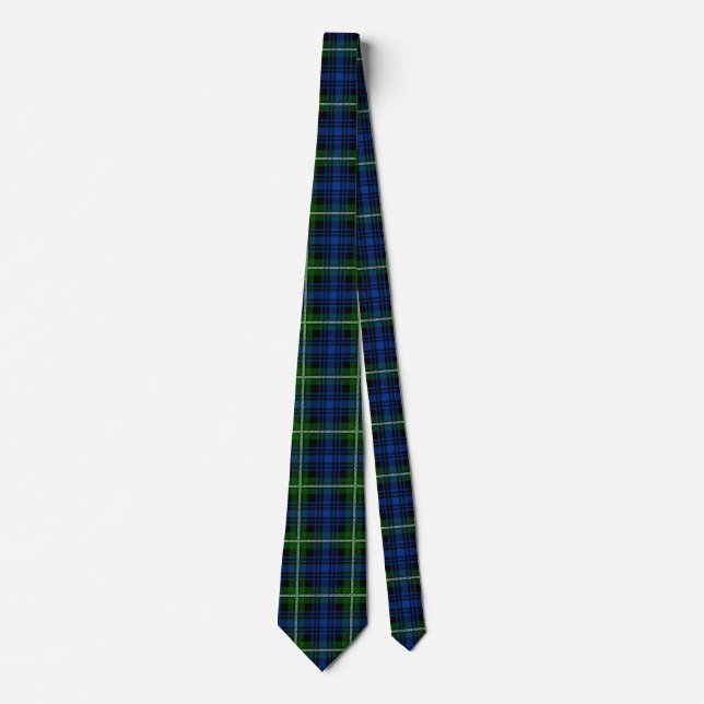 Corbata Clan escocés Forbes Tartan Plaid (Anverso)