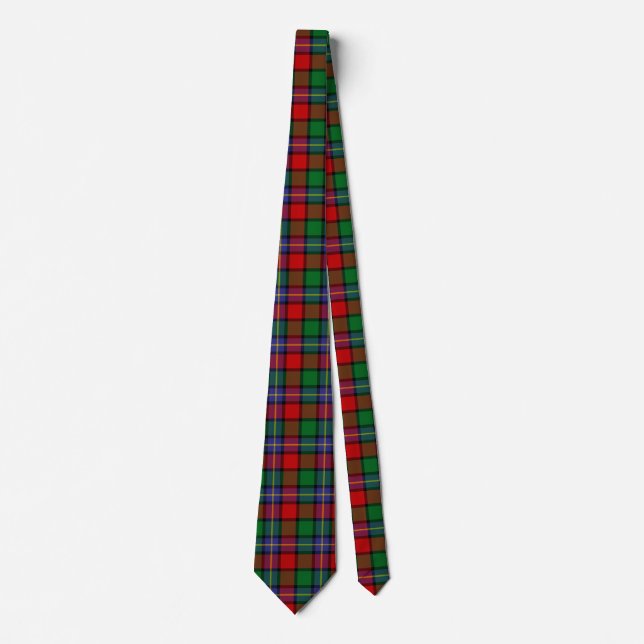 Corbata Clan escocés Kilgore Tartan Plaid (Anverso)