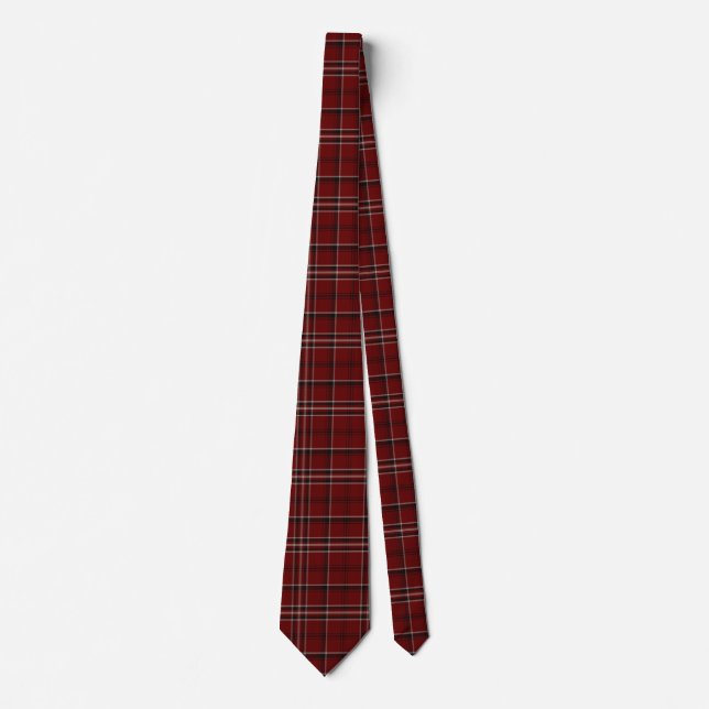 Corbata Clan escocés Lougheed Tartan Plaid (Anverso)