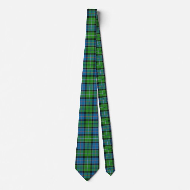 Corbata Clan escocés Stirling Tartan Plaid (Anverso)