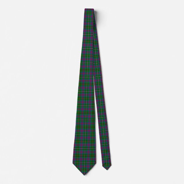 Corbata Clan escocés Wood Tartan Plaid (Anverso)