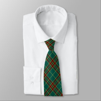 Corbata Clan Forde Tartan Green Plaid