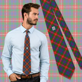 Corbata Clan Fraser de Lovat Tartán