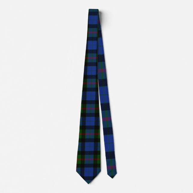 Corbata Clan Gunn Tartan (Anverso)