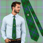 Corbata Clan Henderson Tartan<br><div class="desc">Clan Henderson tradicional tartán con colores modernos. Patrón sin foco. Monograma personalizado.</div>