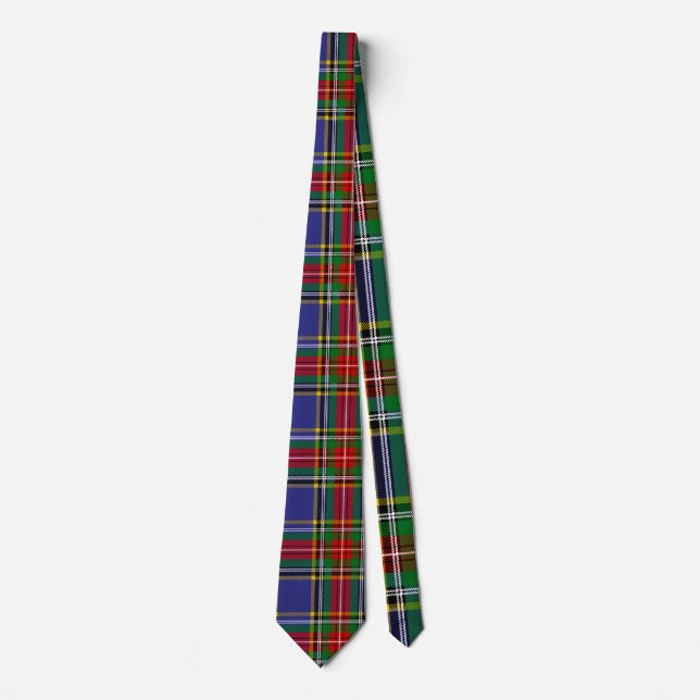Corbata Clan MacBeth Tartan (Anverso)