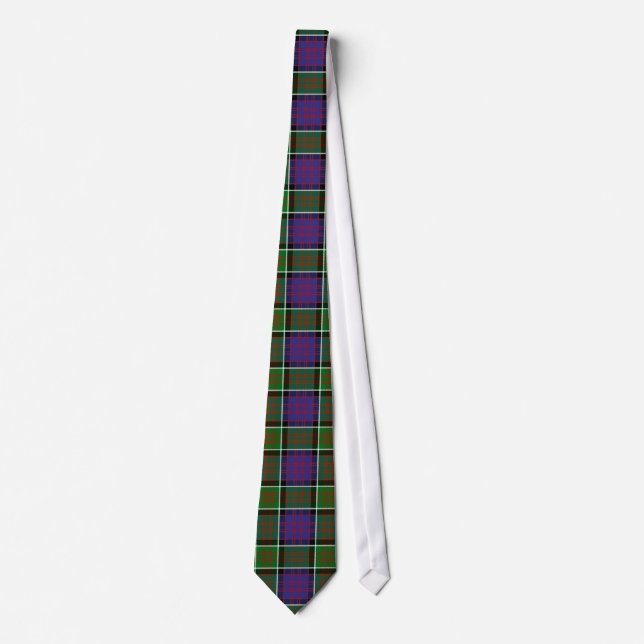 Corbata Clan MacDonald del tartán de Ranald (Anverso)