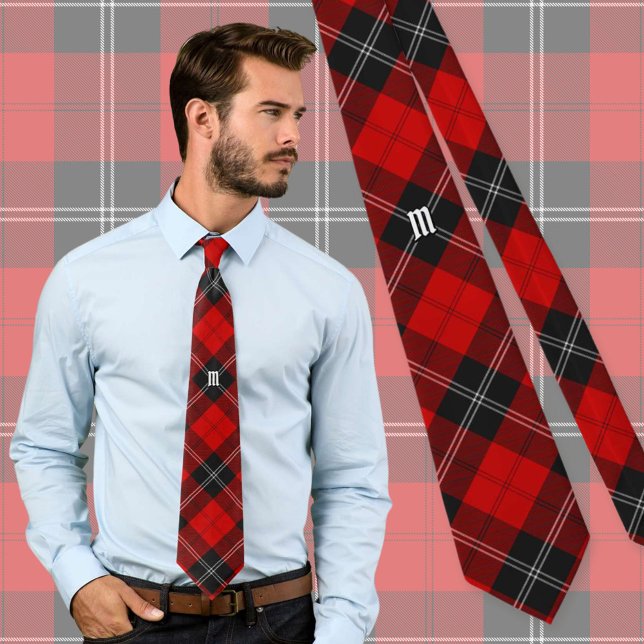 Corbata Clan Ramsay Red Tartan (Subido por el creador)