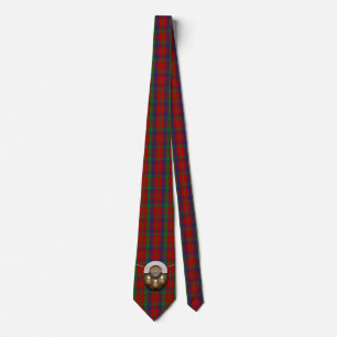 Corbata Clan Robertson Tartan Y Sporran